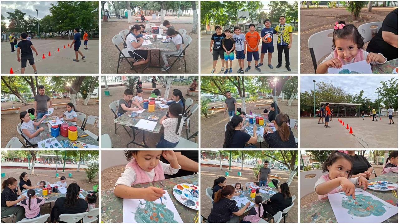 Entre pinceles, juegos y deporte, decenas de niñas y niños descubren nuevas habilidades, hacen amistades y construyen sueños en un espacio que promueve la alegría, el aprendizaje y la convivencia. Foto: Juan Madrigal