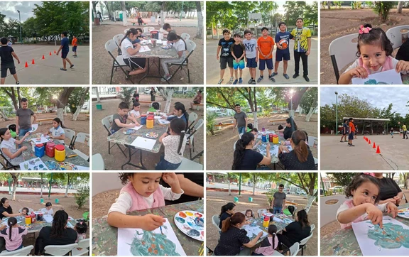 Talleres gratuitos de arte, deporte y apoyo escolar en la Unidad Deportiva La Florida en Culiac&aacute;n 