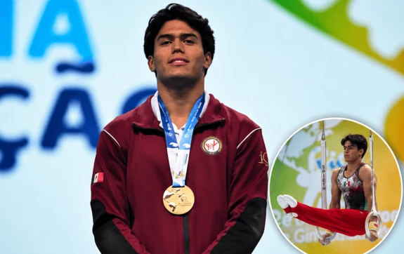 Aaron Ibarra conquista el oro panamericano y lleva el nombre de Sinaloa a lo m&aacute;s alto de la gimnasia