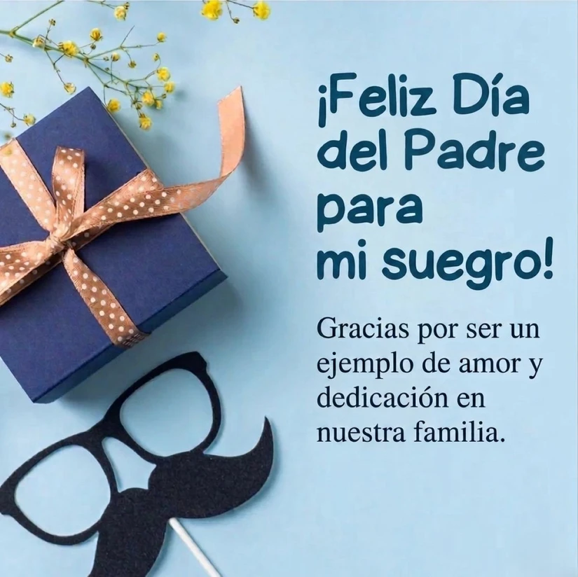 Felicitaciones para el suegro en el Día del Padre. Foto: Pìnterest