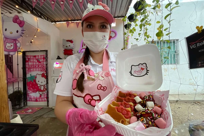 Los mini hotcakes son productos muy buscados por niños y adolescentes.