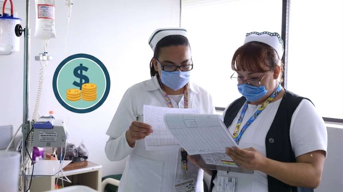 Salario de una enfermera en el IMSS en 2026. Foto: Cortesía