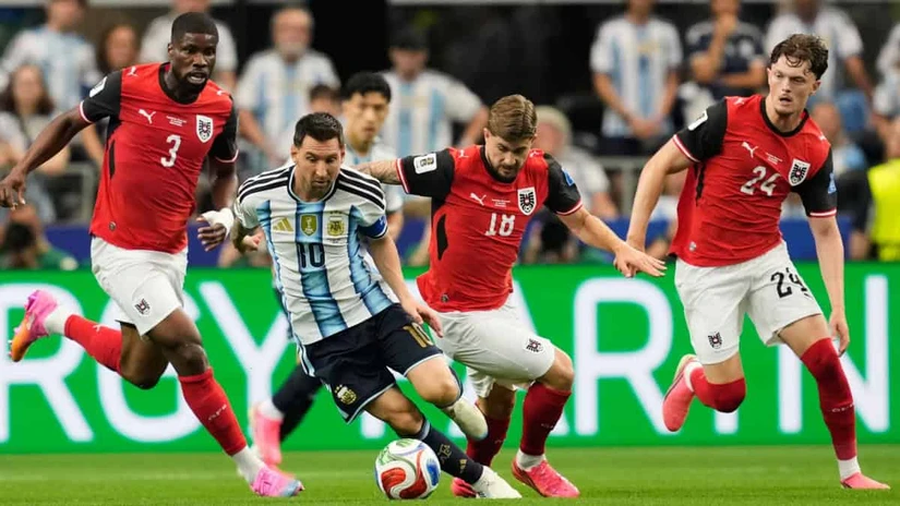 El primer encuentro del día concluyó con una victoria para Argentina. Foto: Cortesía