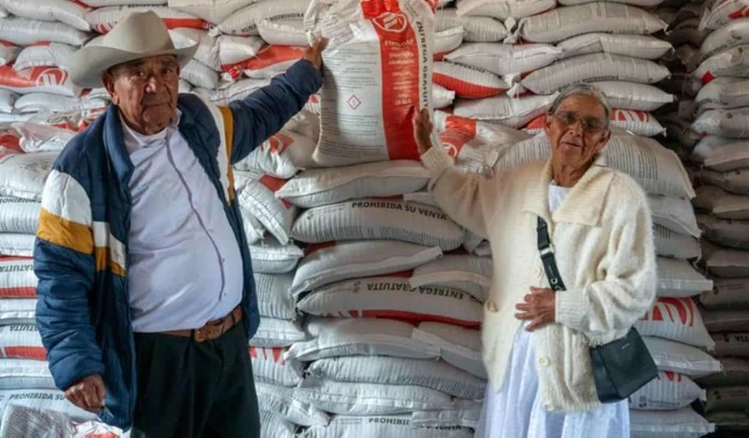 Avanza entrega de Fertilizantes del Bienestar. Foto: Cortesía