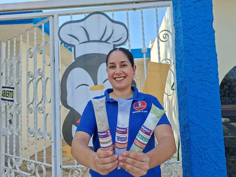 Los sueños de Getsemaní van mucho más allá de vender bolis. Sueña con hacer crecer a Bolimundo y llevar sus sabores a más hogares de Culiacán. Foto: Juan Madrigal Armenta