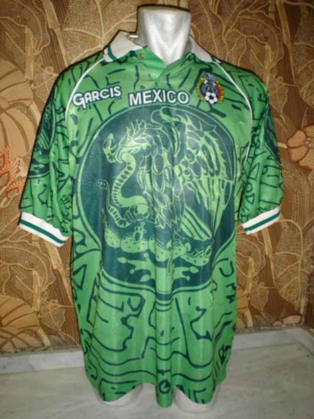 El jersey prohibido de la Selección de México. Foto: AS