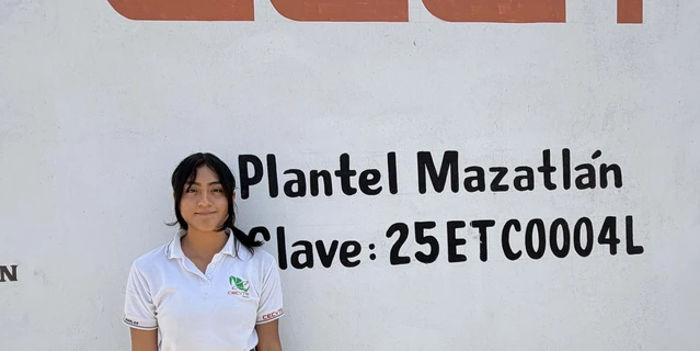 La escuela como semilla de paz, el mensaje de Mar&iacute;a Fernanda alumna del CECyTE Pradera Dorada desde Mazatl&aacute;n
