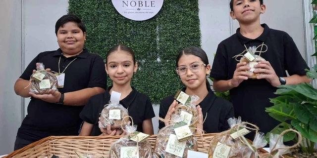 Con Grano Noble, cuatro ni&ntilde;os de Culiac&aacute;n destacan en Juguemos a Emprender 2026
