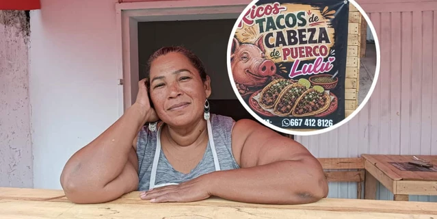 Tacos de cabeza Lul&uacute;: el nuevo sabor de la Plutarco El&iacute;as Calles en Culiac&aacute;n