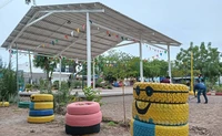 Nueva techumbre en Prados del Sol convierte el parque en un punto de encuentro comunitario