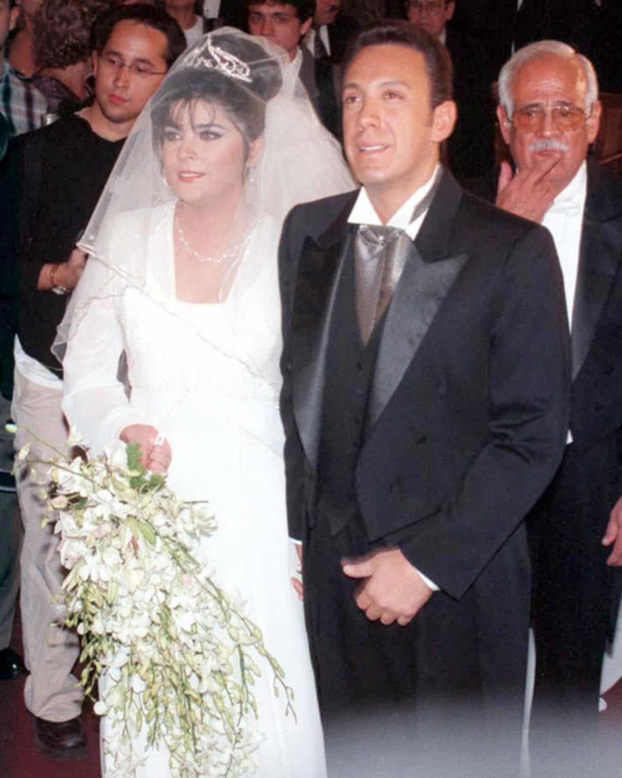 En la Parroquia de San Agustín fue la boda de Victoria Ruffo. Foto: Cortesía