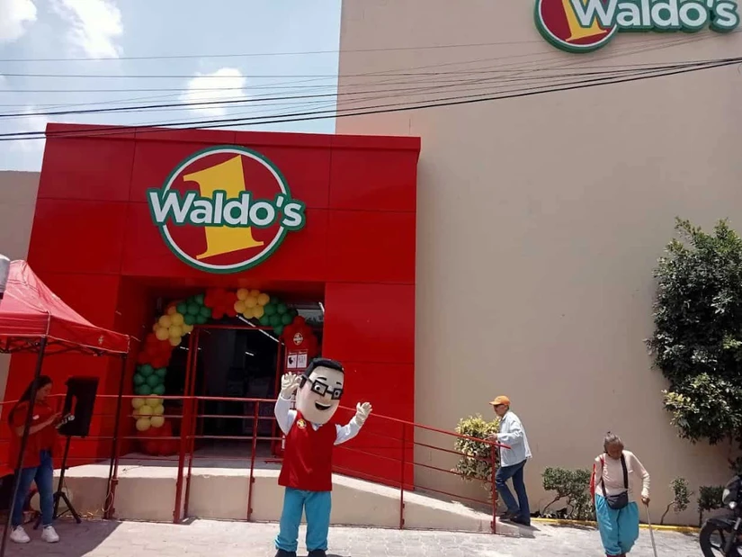 Waldo's tiene más de 900 sucursales en México. Foto: Cortesía