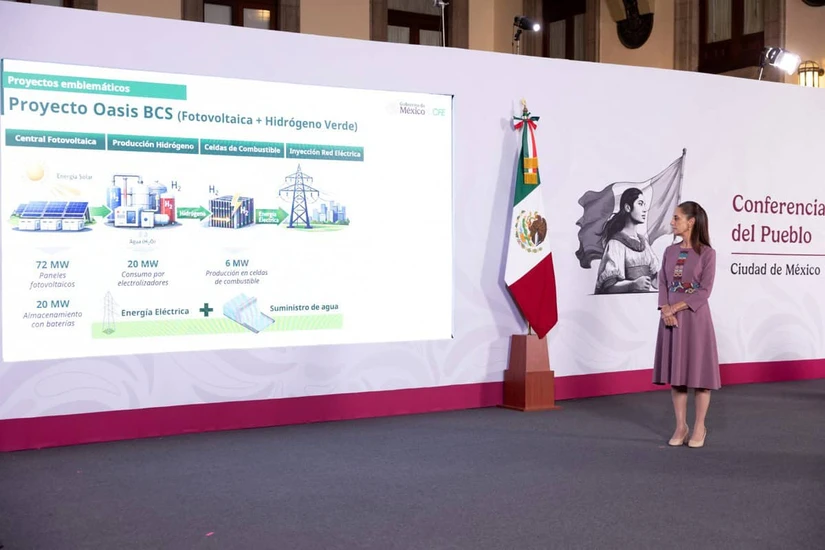 Claudia Sheinbaum, presidenta de México.