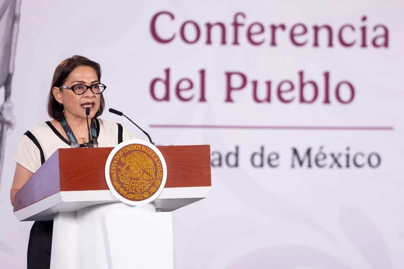 Emilia Esther Calleja Alor, directora general de la Comisión Federal de Electricidad (CFE).