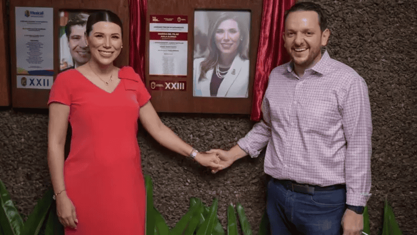 Su esposo también se ha desempeñado en la política. Foto: Cortesía