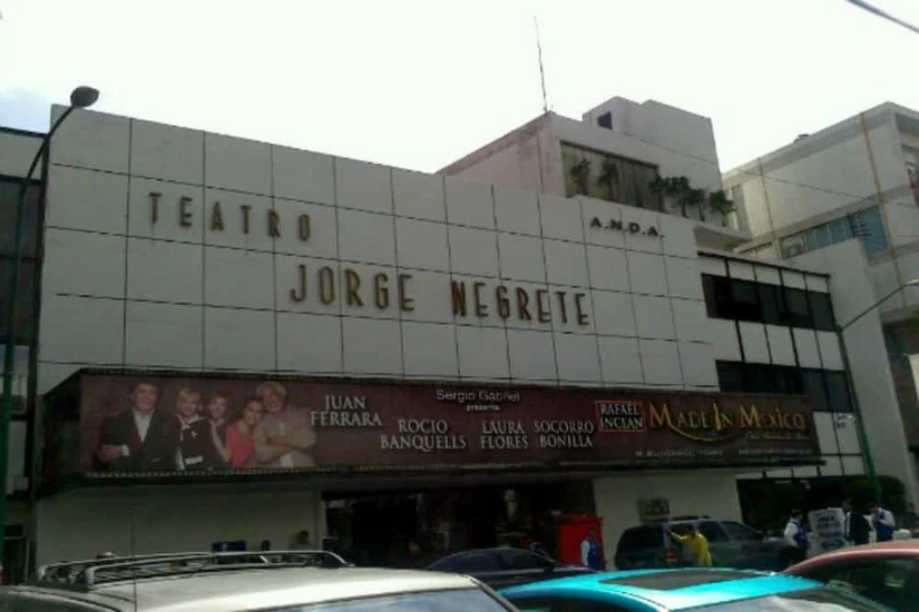El Teatro Jorge Negrete es parte del legado del actor por su dedicación a la ANDA.
