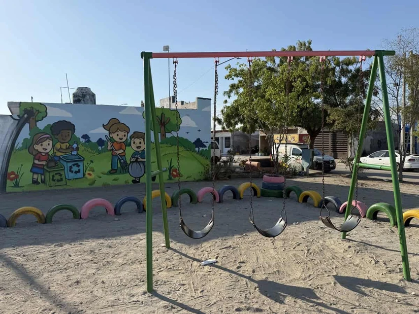 Con la instalación de juegos infantiles y acciones de mantenimiento, el Parque de Pradera Dorada II es hoy un espacio seguro para los niños del sector