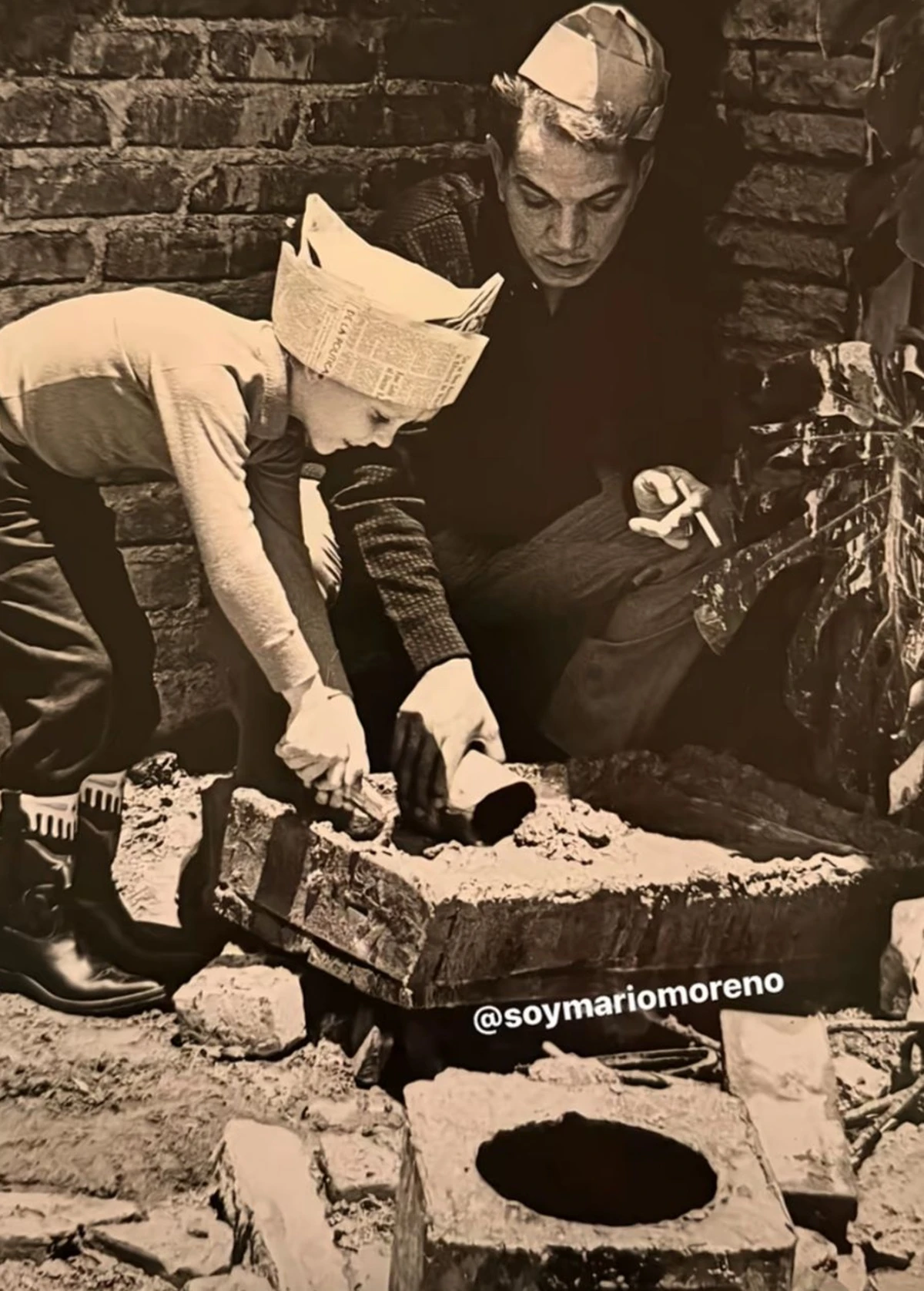 Las imágenes que muestran la vida privada de Cantinflas lejos de los escenarios