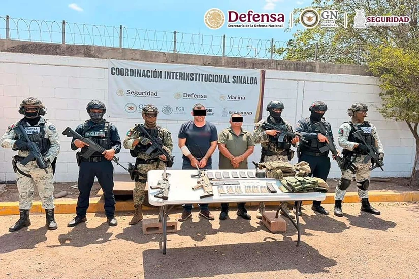 Detienen en Escuinapa a Güero Pink, presunto jefe regional de célula delictiva; también capturan a exdirector de Seguridad Pública
