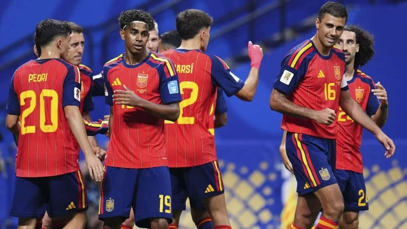 España se medirá ante Uruguay a las 6:00 pm. Foto: Cortesía