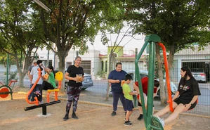 Con trabajo en equipo, vecinos de Culiacán hacen más bonito su parque en Terranova