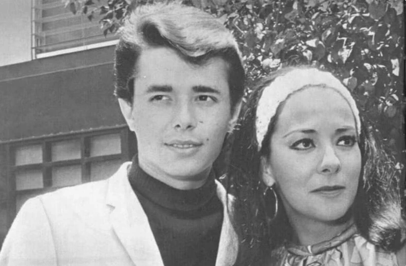Silvia Pinal y Enrique Guzmán tuvieron dos hijos en común. Foto: Cortesía