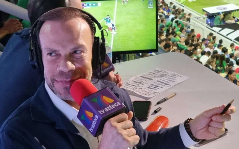 Como comentarista en TV Azteca, 