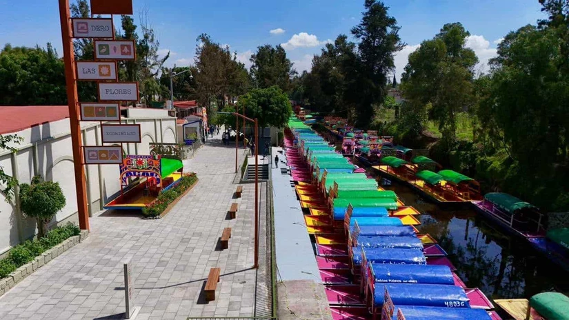 Las mejoras en los embarcaderos de Xochimilco. Foto: Cortesía
