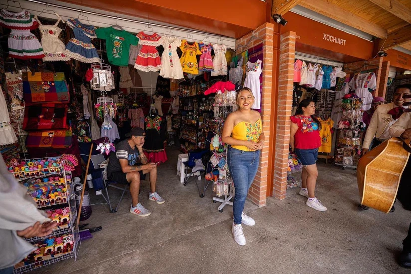 Mejoras en Xochimilco benefician a comerciantes del sector. Foto: Cortesía