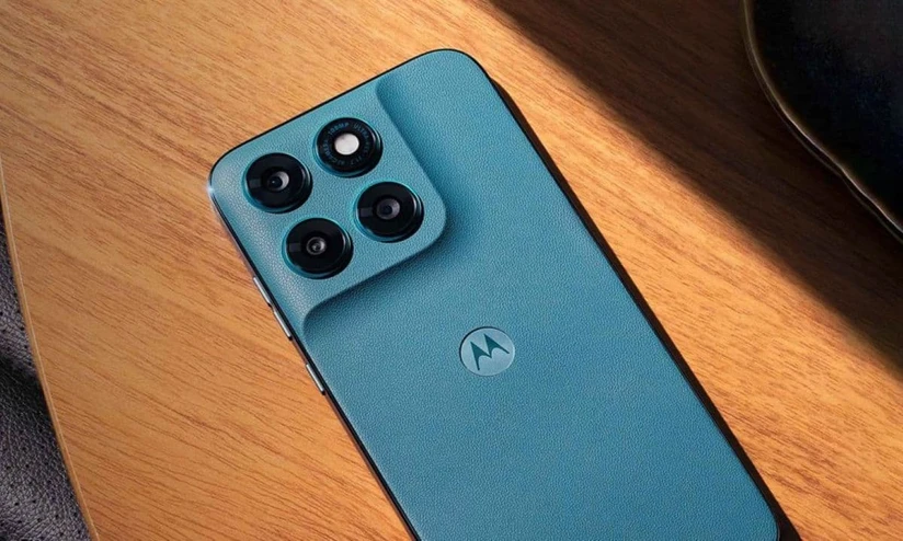 Motorola Moto G77 con cámara de 108 megapíxeles. Foto: Cortesía