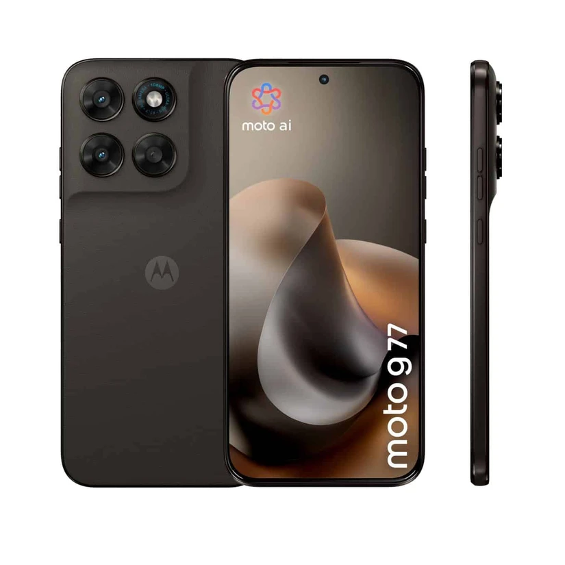 Motorola Moto G77 trae una pantalla AMOLED de 6,7 pulgadas. Foto: Cortesía
