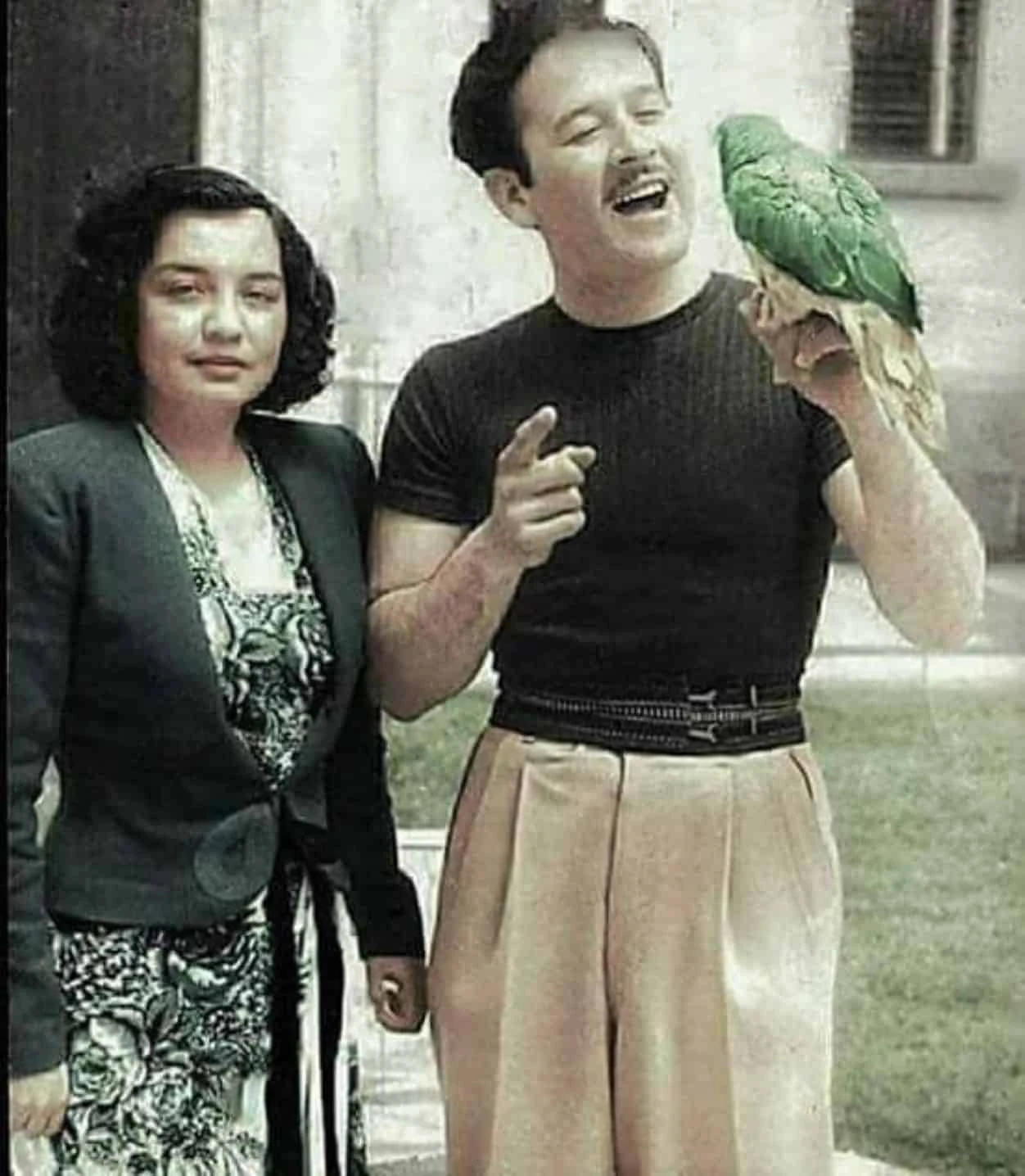 Pedro Infante y María Luisa León. Foto: Cortesía