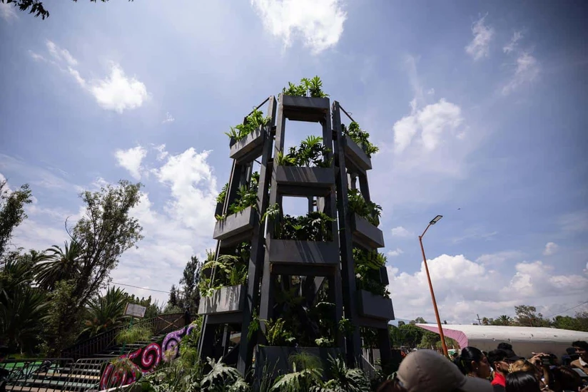  Torre Hidrobotánica,,. Foto: Cortesía