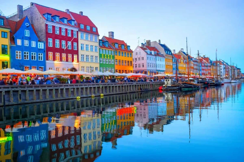 Copenhage, en Dinamarca, destacó como la ciudad más feliz del mundo. Foto: Cortesía