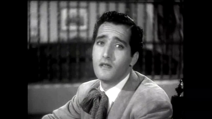 Abel Salazar ya era un galán en pleno ascenso en el cine mexicano por aquel tiempo.