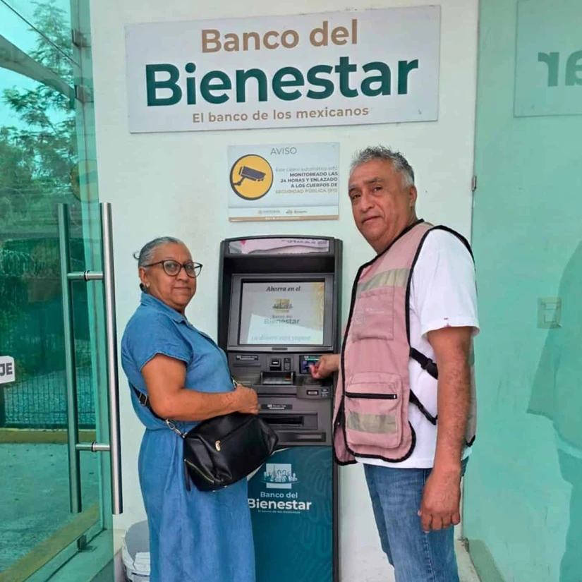 Pago para nueves beneficiarias de la Pensión Mujeres Bienestar. Foto: Cortesía