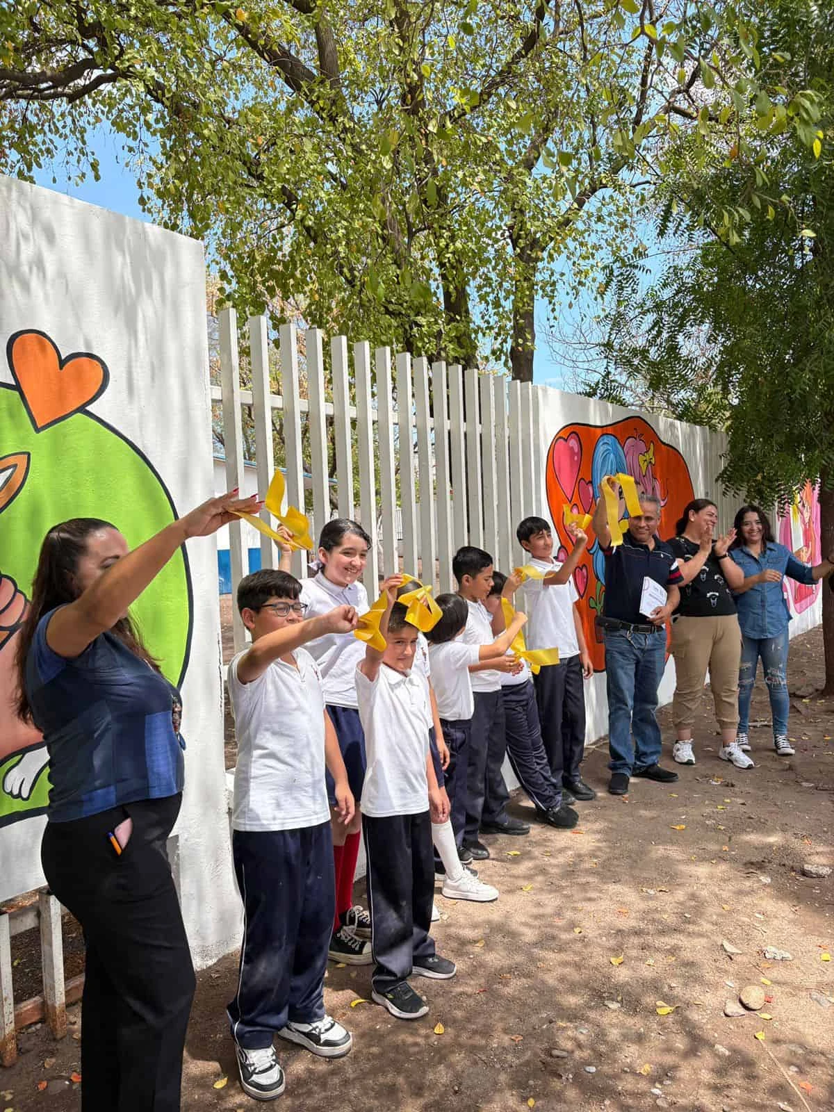 Primaria Rafael Buelna Tenorio impulsa la empatía y la construcción de paz con el mural 