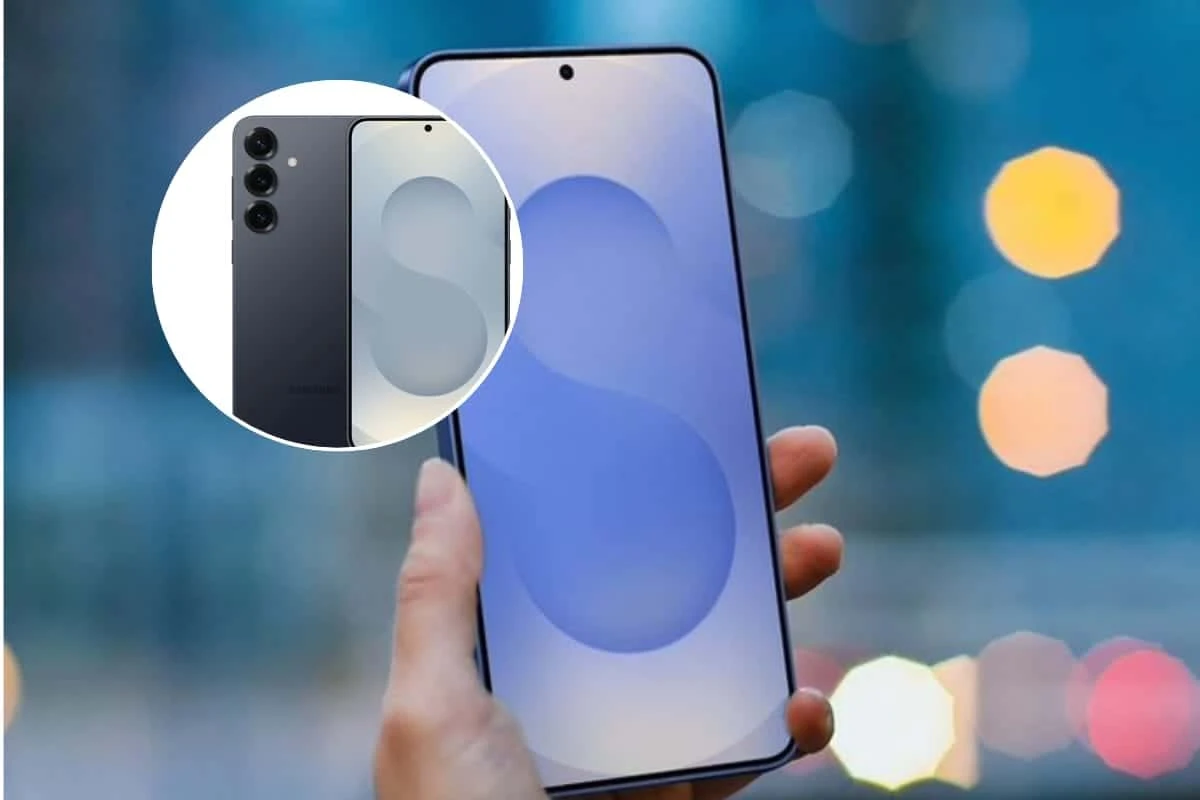 Celular Samsung con máxima resistencia al agua y al polvo. Foto: Cortesía