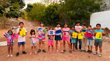 Crean en el Parque Villa Bonita Urales en Culiac&aacute;n un mural inspirado en la identidad de su comunidad