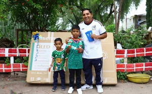 Coppel cumple el sueño de Iker y lo lleva a vivir la pasión por la Selección Mexicana