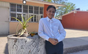A sus 12 años, Sergio Tamayo demuestra que la voz de la niñez también puede transformar Culiacán desde Bugambilias