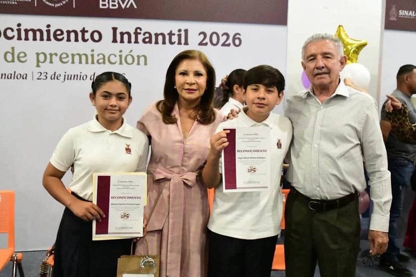La SEPyC premió a 27 estudiantes sobresalientes de primaria, quienes destacaron entre más de 50 mil participantes de todo el estado. Foto: SEPyC 