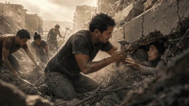 Estoy más cerca de ti de lo que imaginas: el hombre que con un martillo rescató a su esposa tras el terremoto en Venezuela