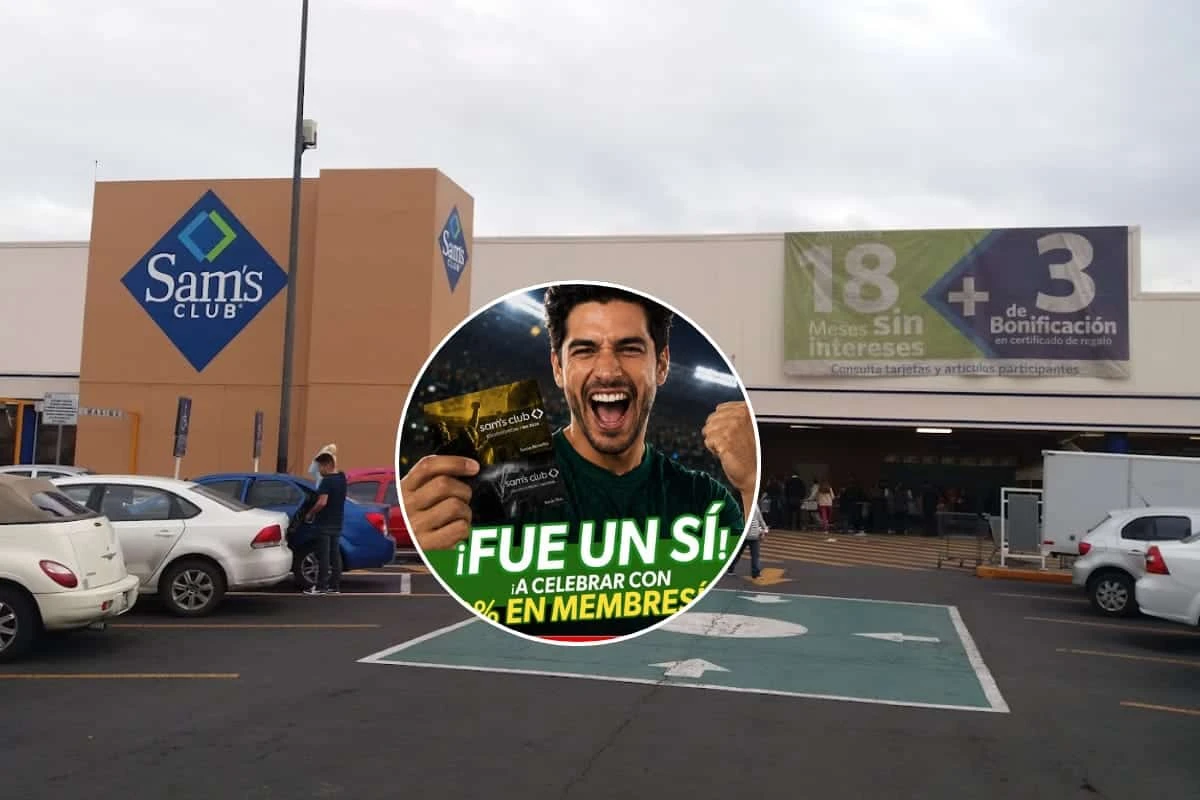 Membresía de Sam’s Club con el 50% de descuento. Foto: Cortesía