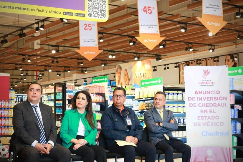 Chedraui anuncia 245 tiendas en el Edomex. Foto: Cortesía 