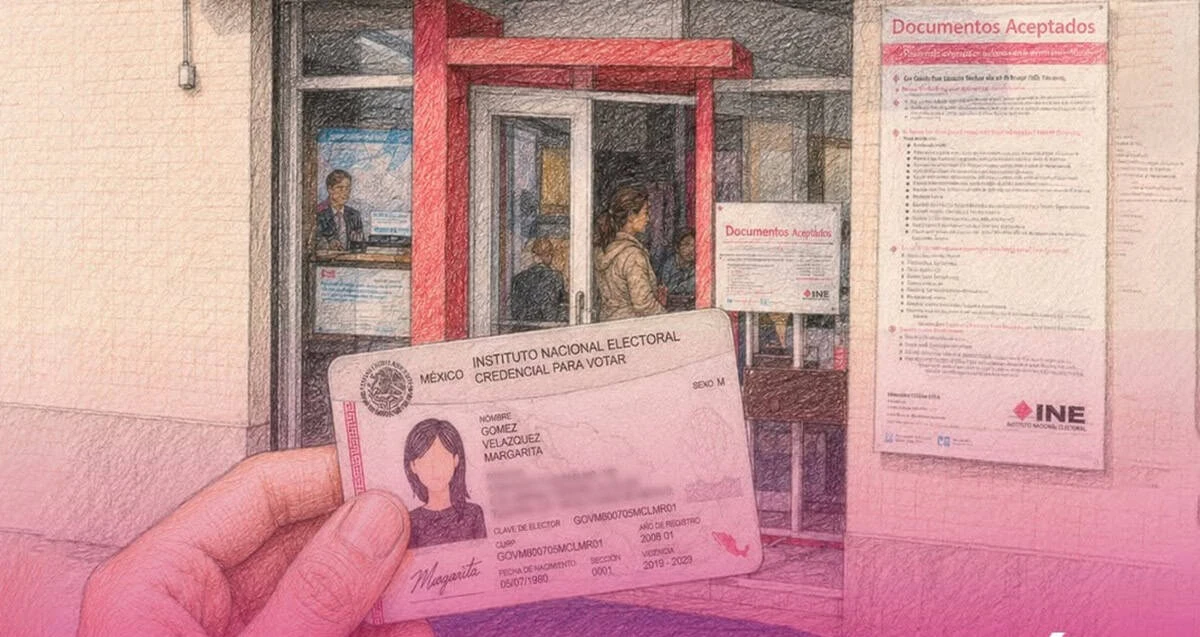 &iquest;Vas a renovar tu INE? Estos son los documentos que debes llevar en 2026