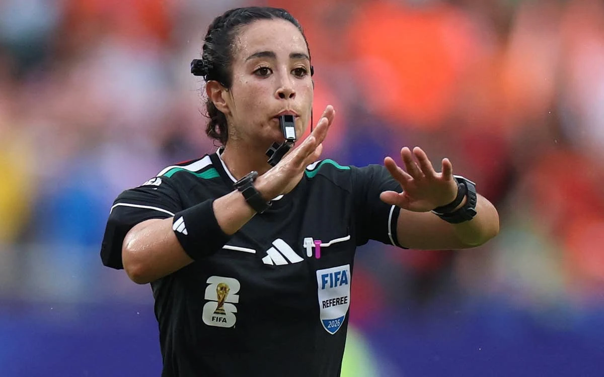 Itzel García estará en su sexto partido del Mundial 2026. Foto: Cortesía