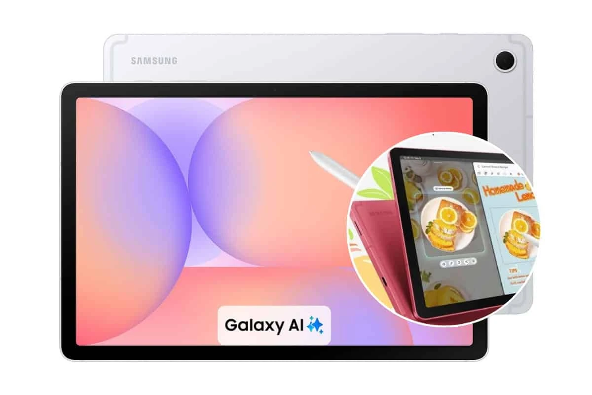 Esta tablet Samsung trae memoria RAM de 4 y 6 GB. Foto: Cortesía