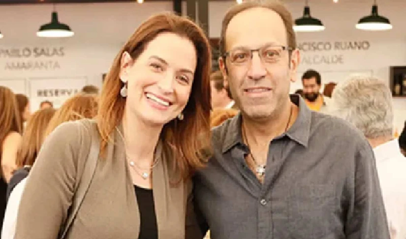 Ximena Serrano y Marco Antonio Slim.