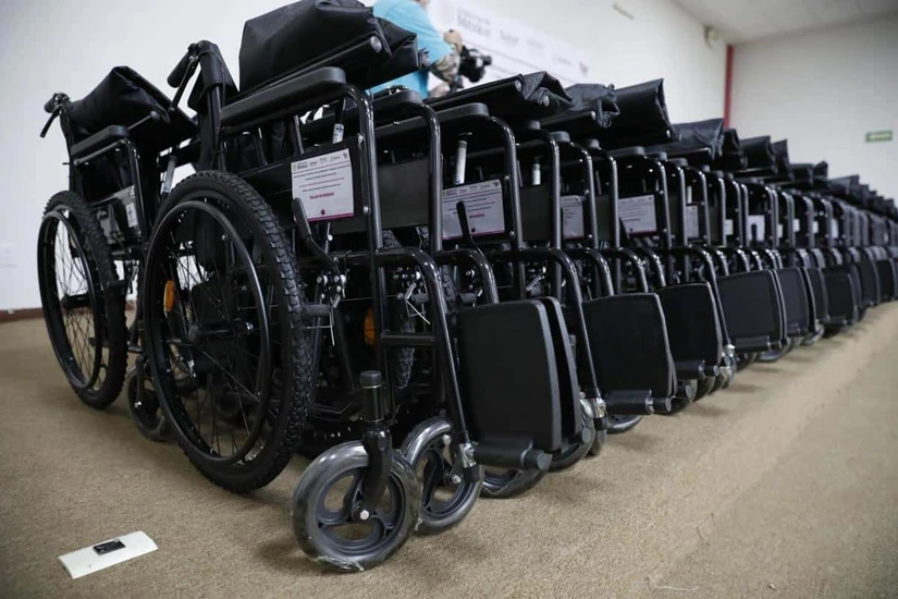 Diez municipios más se verán beneficiados con la entrega de sillas de ruedas durante las próximas semanas